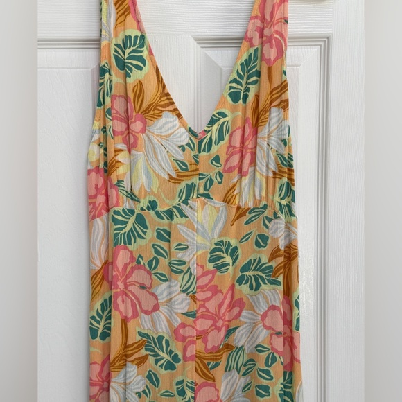 Rip Curl Pants - Adorable Rip Curl Tropical Floral Tank Romper NWT